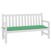 vidaXL Gartenbank-Auflage Gr&uuml;n 150x50x3 cm Oxford-Gewebe