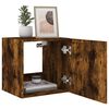 vidaXL TV-Wandschr&auml;nke mit LED-Leuchten 2 Stk. R&auml;uchereiche