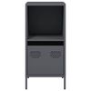 vidaXL Sideboard Anthrazit 35x39x73,5 cm Kaltgewalzter Stahl