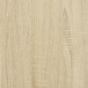 vidaXL TV-Schrank mit Glast&uuml;ren Sonoma-Eiche 102x37x42 cm