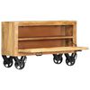 vidaXL Schuhschrank 86 x 35 x 55 cm Massivholz Mango