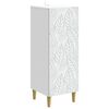 vidaXL Sideboard Wei&szlig; 33 x 34,5 x 90 cm Holzwerkstoff
