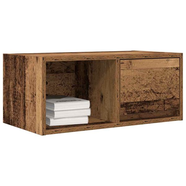 vidaXL TV-Schr&auml;nke 2 Stk. Altholz-Optik 60x31x25,5 cm Holzwerkstoff