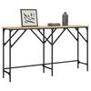 vidaXL Konsolentisch Sonoma-Eiche 140x29x75 cm Holzwerkstoff