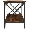 vidaXL Beistelltisch R&auml;uchereiche 55x38x45 cm Holzwerkstoff