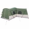 vidaXL Zelt Gr&uuml;n 680 x 510 x 210 cm 185T Polyester mit PU-Beschichtung