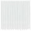 vidaXL Spitzenvorhang mit Vorh&auml;ngen Floral Wei&szlig; 240 x 400 cm Polyester