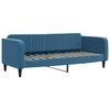 vidaXL Tagesbett Ausziehbar Blau 80x200 cm Samt