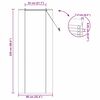 vidaXL Rollo mit Vorh&auml;ngen Natur 90 x 220 cm Bambus