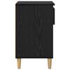 vidaXL Schuhschrank mit Speicher Schwarz Eichen-Optik 102 x 36 x 60 cm