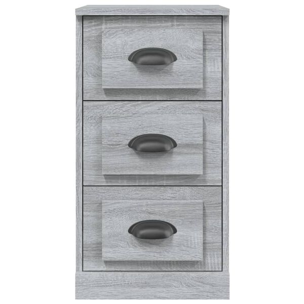 vidaXL Sideboard Grau Sonoma 36x35,5x67,5 cm Holzwerkstoff