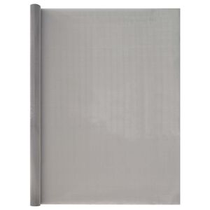 vidaXL Mesh Bildschirm 100 x 1000 cm 120 Mesh Edelstahl 201 Silber