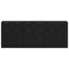 vidaXL Sideboard 3 pcs Schwarz Eichen-Optik 181 x 30 x 70 cm
