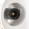 vidaXL Wand-/Deckenlampen Industriestil 2 Stk. Wei&szlig; 20x25 cm E27
