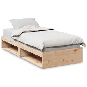 vidaXL Tagesbett ohne Matratze 80x200 cm Massivholz Kiefer