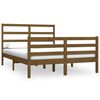 vidaXL Massivholzbett Honigbraun Kiefer 140x190 cm