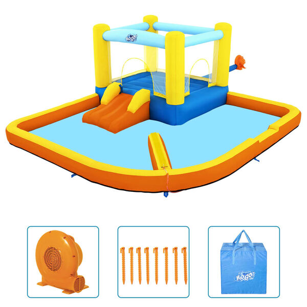 Bestway H2OGO Beach Bounce Aufblasbarer Wasserpark f&uuml;r Kinder
