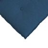 vidaXL R&uuml;ckenkissen Blau 80 x 19 x 50 cm Stoff