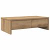 vidaXL Monitorst&auml;nder mit Schubladen Artisan-Eiche 50x27x15 cm