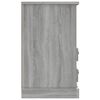 vidaXL Nachttisch Grau Sonoma 43x36x60 cm
