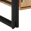 vidaXL Schuhschrank mit Regal Braun 56 x 35 x 70 cm Massivholz Akazie