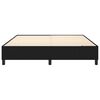 vidaXL Boxspringbettgestell Schwarz 160x200 cm Stoff