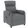 vidaXL Relaxsessel Grau Kunstleder