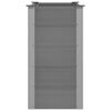 vidaXL Garten-Hochbeet WPC 100 x 50 x 91 cm Grau