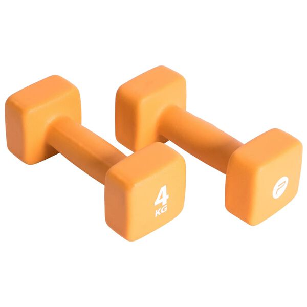Pure2Improve Kurzhantel-Set 2&times;4 kg Neopren Orange