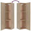 vidaXL 8-tlg. TV-Schrank-Set Sonoma-Eiche Holzwerkstoff