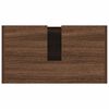 vidaXL Badschrank Braun Eichen-Optik 60x33x61 cm Holzwerkstoff