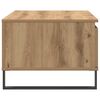 vidaXL Couchtisch Artisan-Eiche 90x50x36,5 cm Holzwerkstoff