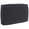 vidaXL Palettenkissenset 2 pcs Schwarz Oxford-Stoff