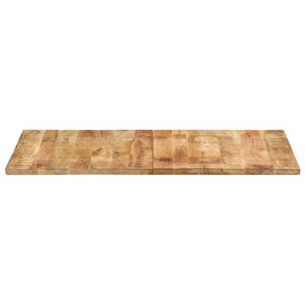 vidaXL Tischplatte Massivholz Mango 25-27 mm 120x60 cm