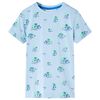 Kinder-T-Shirt Hellblau 128