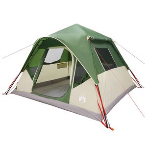 vidaXL Sofort Zelt Gr&uuml;n 305 x 275 x 190 cm Polyester und Stahl