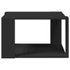 vidaXL Couchtisch Schwarz 51,5x51,5x30 cm Holzwerkstoff