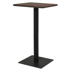 vidaXL Bistrotisch Dunkle Esche 60x60x107 cm