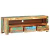 vidaXL TV-Schrank 119x30x41 cm Massivholz Altholz