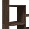 vidaXL B&uuml;cherregal Braun Eichen-Optik 72x20x120,5 cm Holzwerkstoff