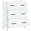 vidaXL Sideboard Wei&szlig; 69,5x34x90 cm Holzwerkstoff
