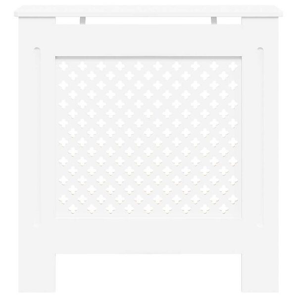 vidaXL MDF Heizk&ouml;rperverkleidung Wei&szlig; 78 cm