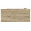 vidaXL TV-Schrank mit LED-Leuchten Sonoma-Eiche 90x35x15,5 cm