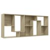 vidaXL B&uuml;cherregal Sonoma-Eiche 67x24x161 cm Holzwerkstoff