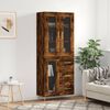 vidaXL Highboard R&auml;uchereiche 69,5x34x180 cm Holzwerkstoff