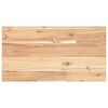 vidaXL Schweberegale 2 Stk. 60x20x2 cm Massivholz Akazie Unbehandelt
