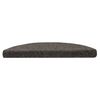 vidaXL Stufenmatten Selbstklebend 30 Stk. 56x17x3 cm Anthrazit Halbrund