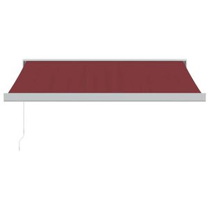 vidaXL Markise Manuell Weinrot 300x250 cm