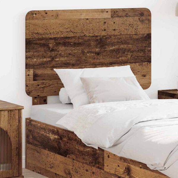 vidaXL Kopfteil mit Kopfteil Altholz 75 cm Holzwerkstoff