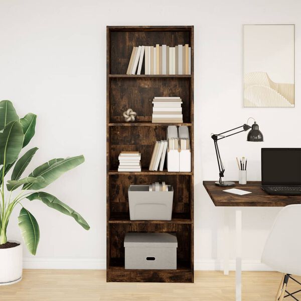 vidaXL B&uuml;cherregal R&auml;uchereiche 60x24x176 cm Holzwerkstoff